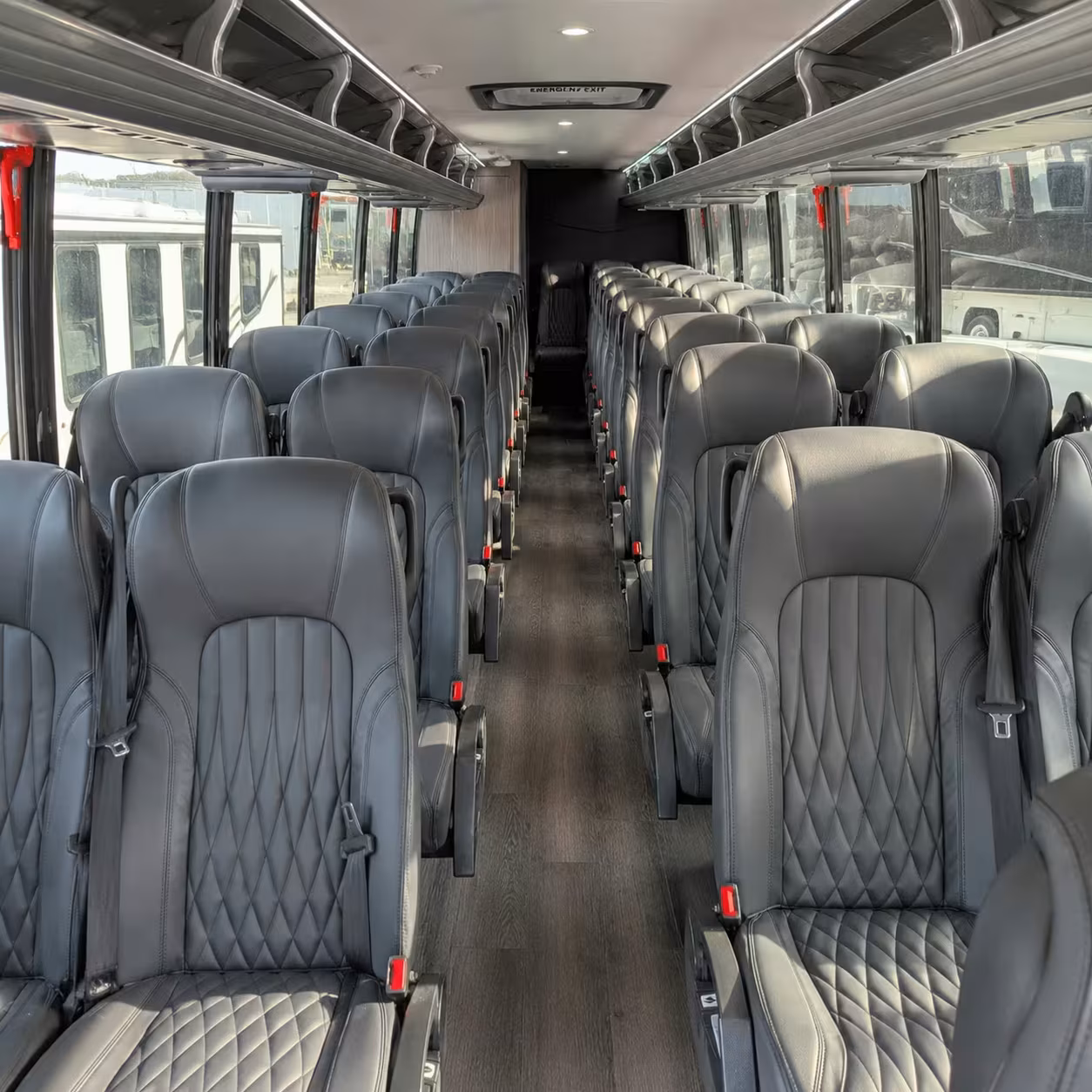 25 passenger minibus inside