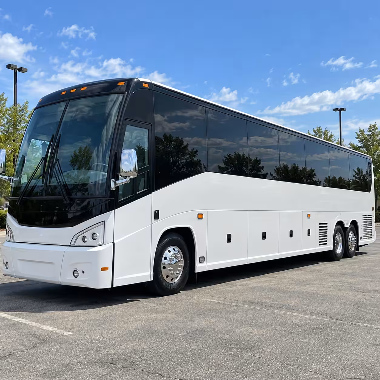 redding bus rentals for shasta college and simpson athletics