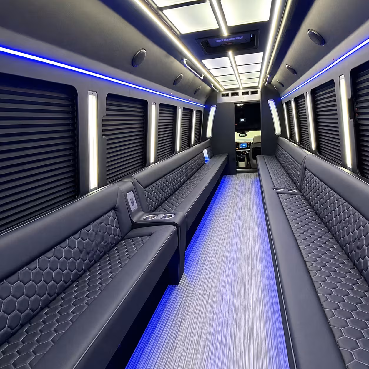 redding prom party bus transportation for hilltop drive and downtown