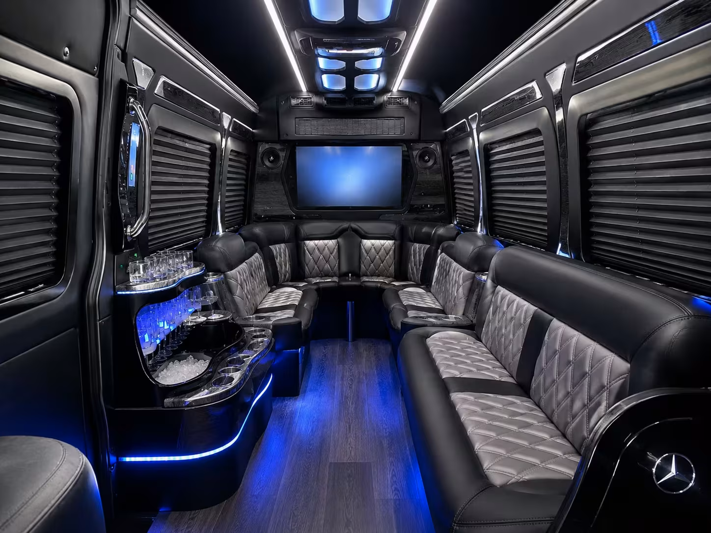 sprinter limousine inside