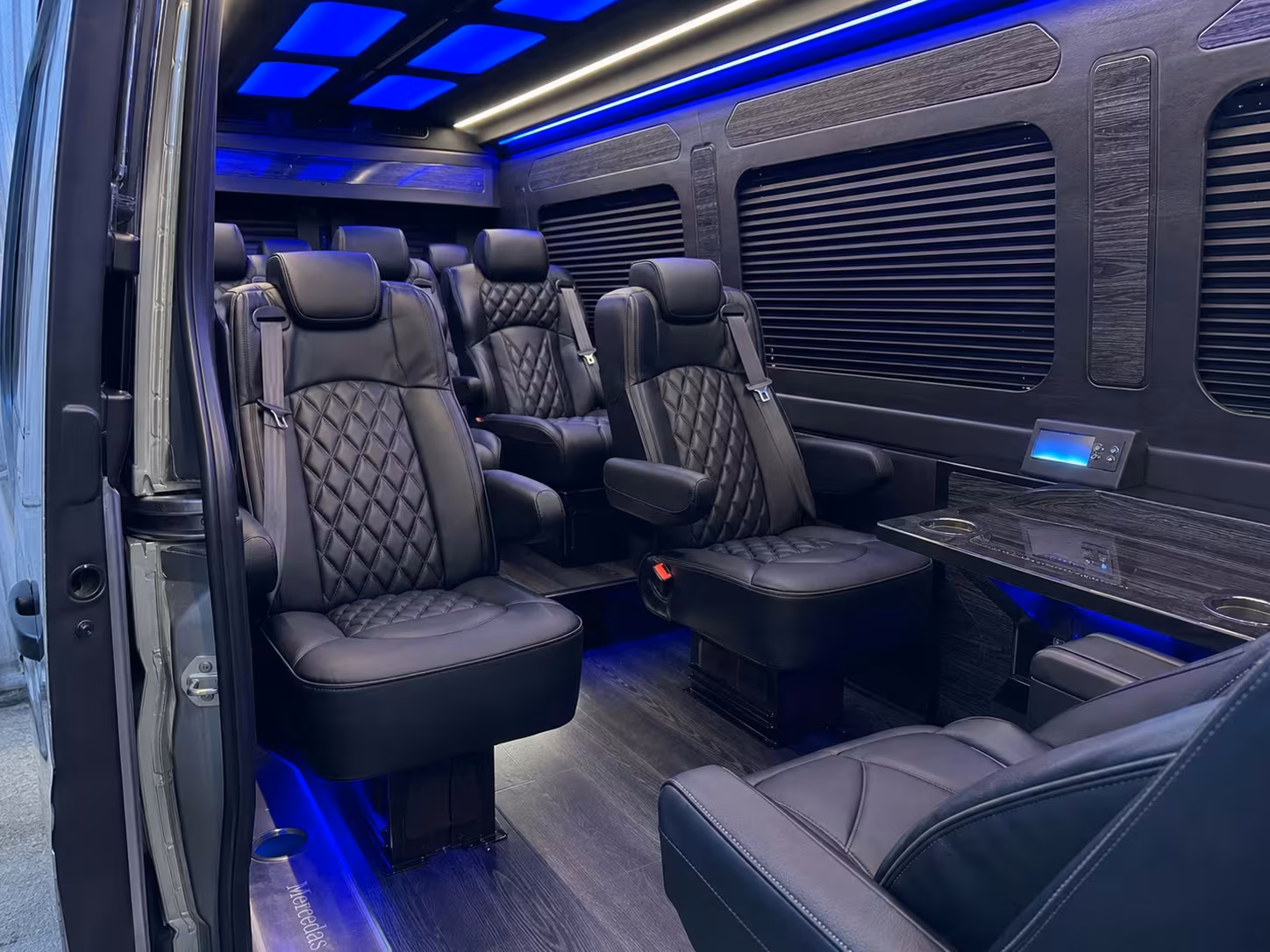 sprinter van transportation for groups and events across redding