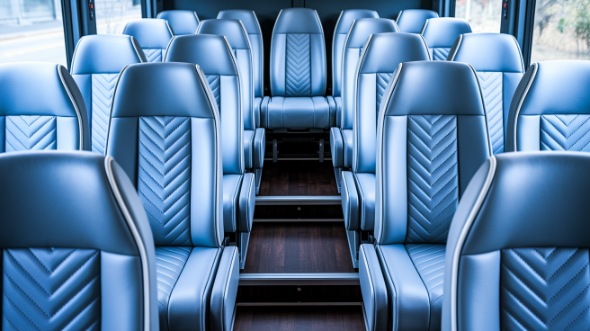 28 passenger minibus interior redding
