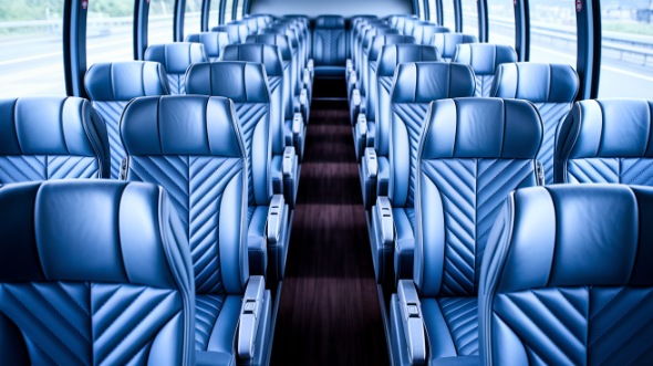 54 passenger charter bus interior redding