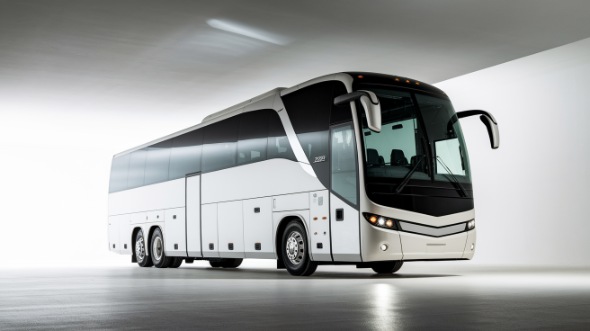 54 passenger charter bus redding