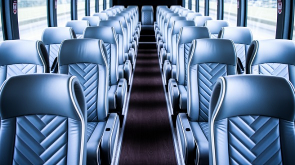 55 passenger charter bus interior redding