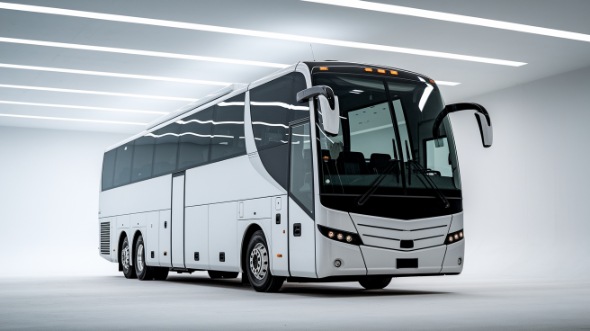 55 passenger charter bus redding