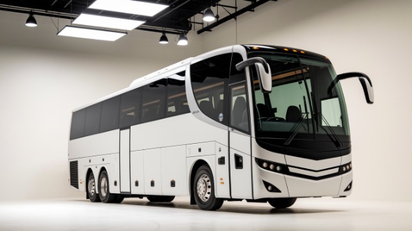 56 passenger charter bus redding