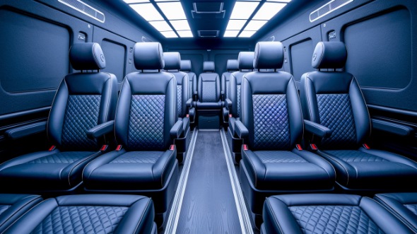 redding sprinter van with driver rental
